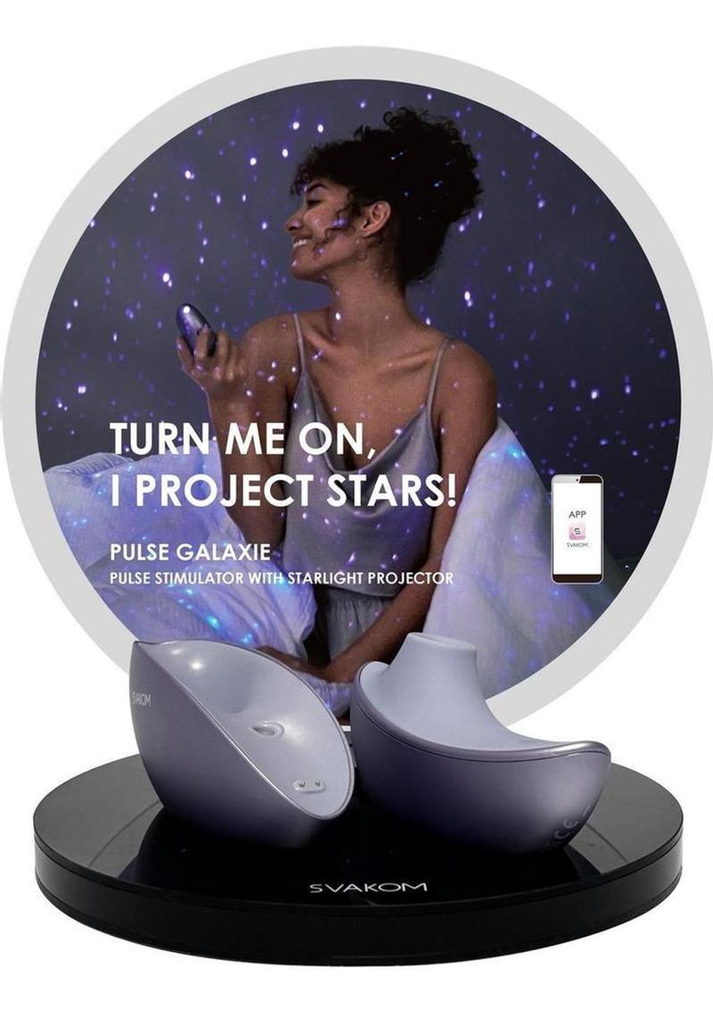 Pulse Galaxie App Control Rechargeable Silicone Clitoral Stimulator