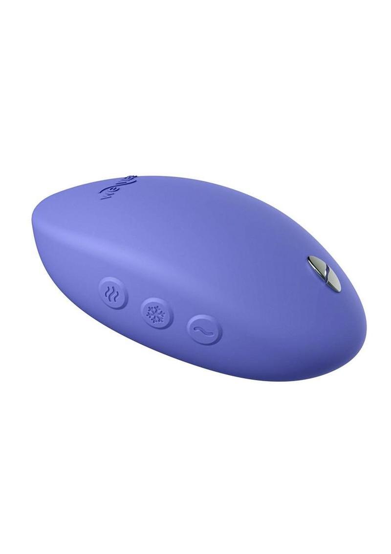 Heating and Cooling Rechargeable Silicone Lay-on Vibrator