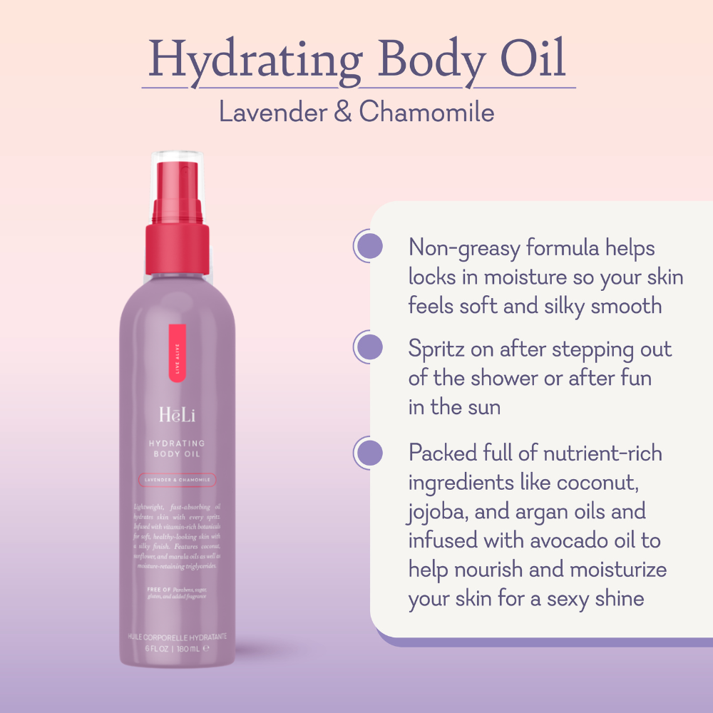 Hydrating Body Oil - Lavender & Chamomile