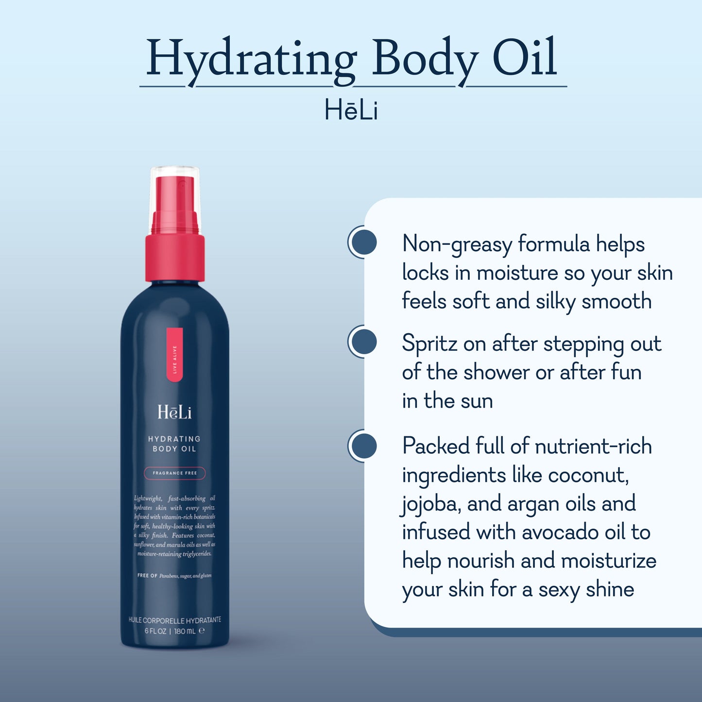 Hydrating Body Oil - Fragrance Free