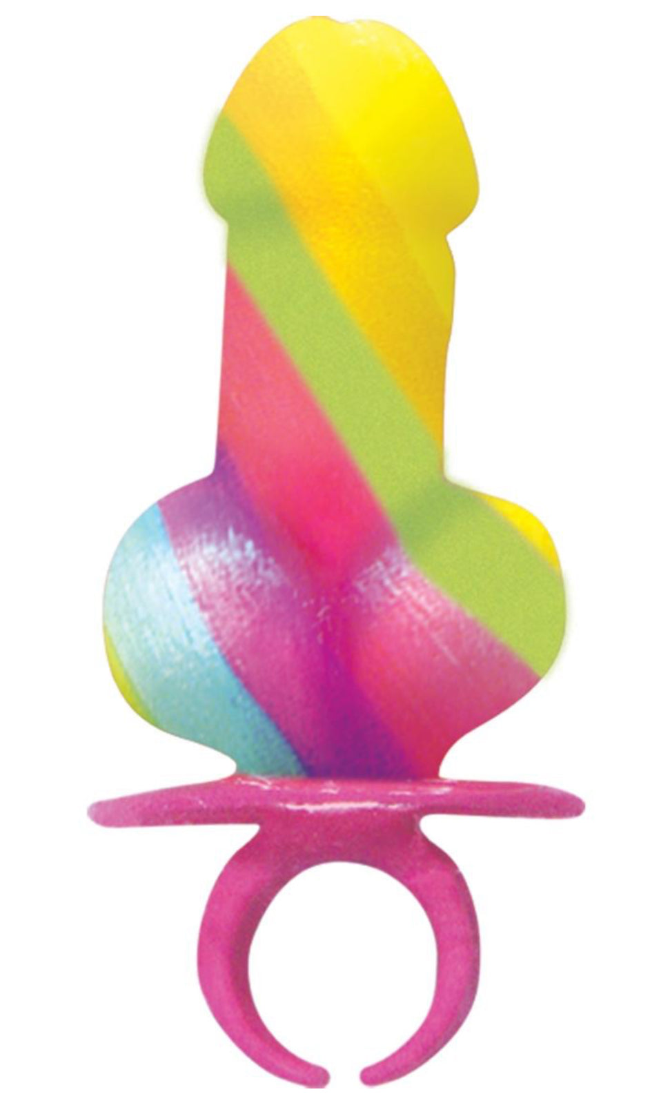 Rainbow Penis ring pop