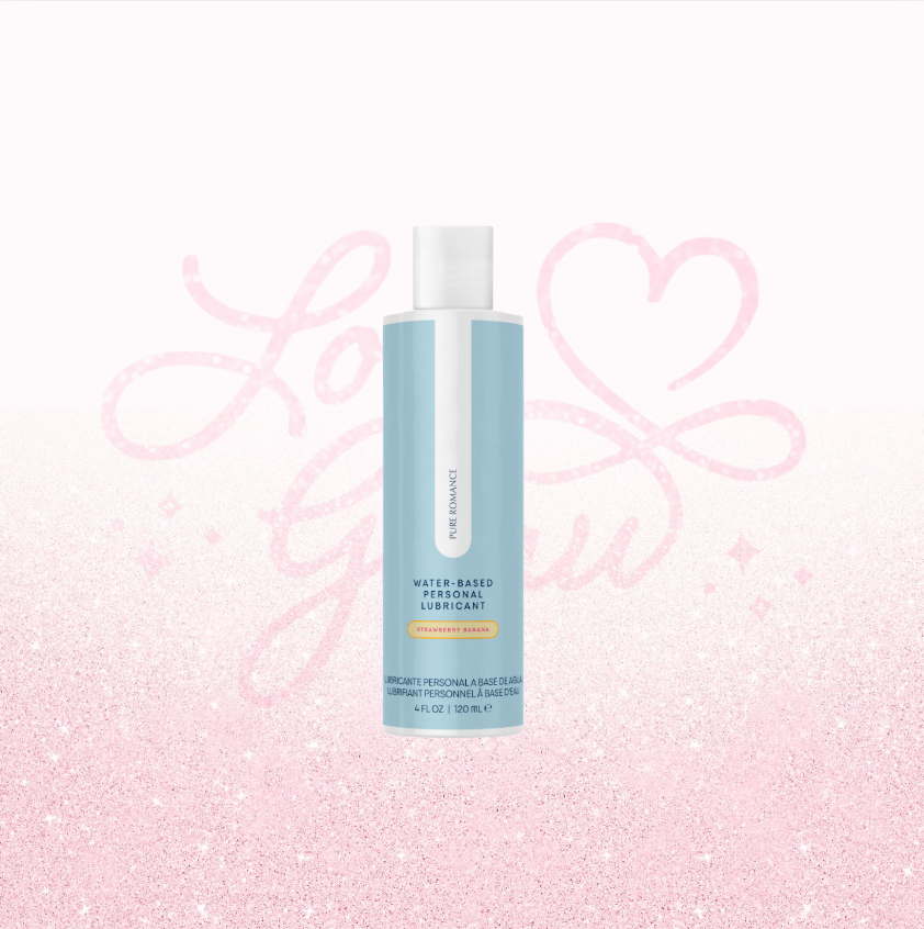 Water-Based Personal Lubricant - Strawberry Banana