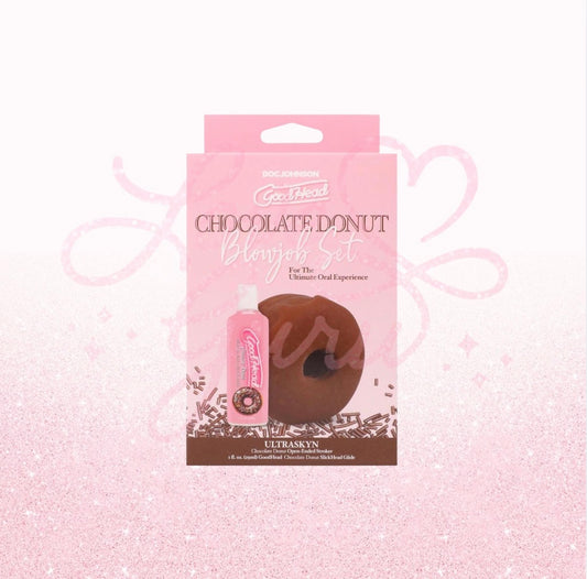 GoodHead Blowjob Set - Chocolate Donut