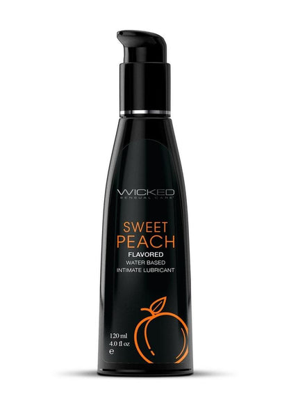 Water Based Flavored Lubricant Sweet Peach 4oz