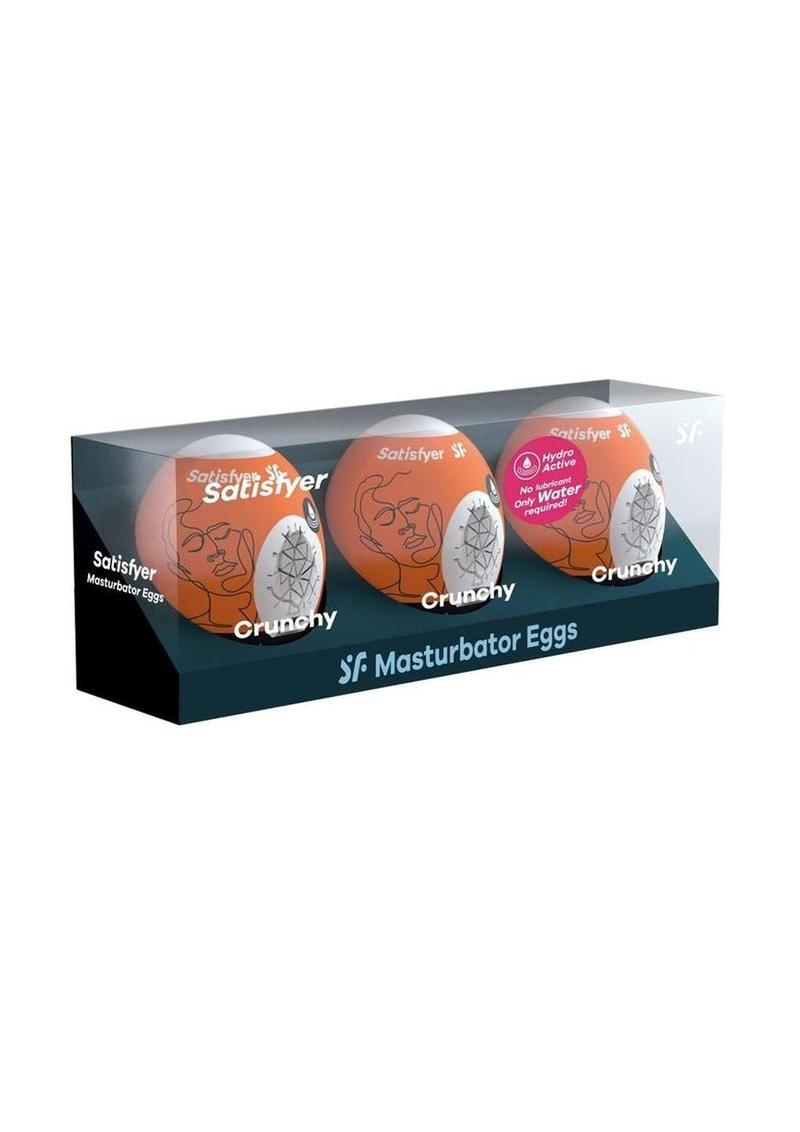 Satisfyer Masturbator Egg 3 Pack Set