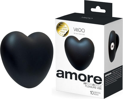 Amore Rechargeable Silicone Pleasure (Heart)Vibrator
