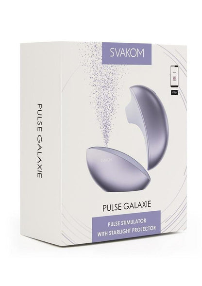 Pulse Galaxie App Control Rechargeable Silicone Clitoral Stimulator