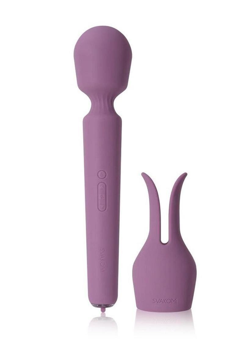 Emma Neo 2 App Compatible Rechargeable Silicone Heated Vibrator - Lavender