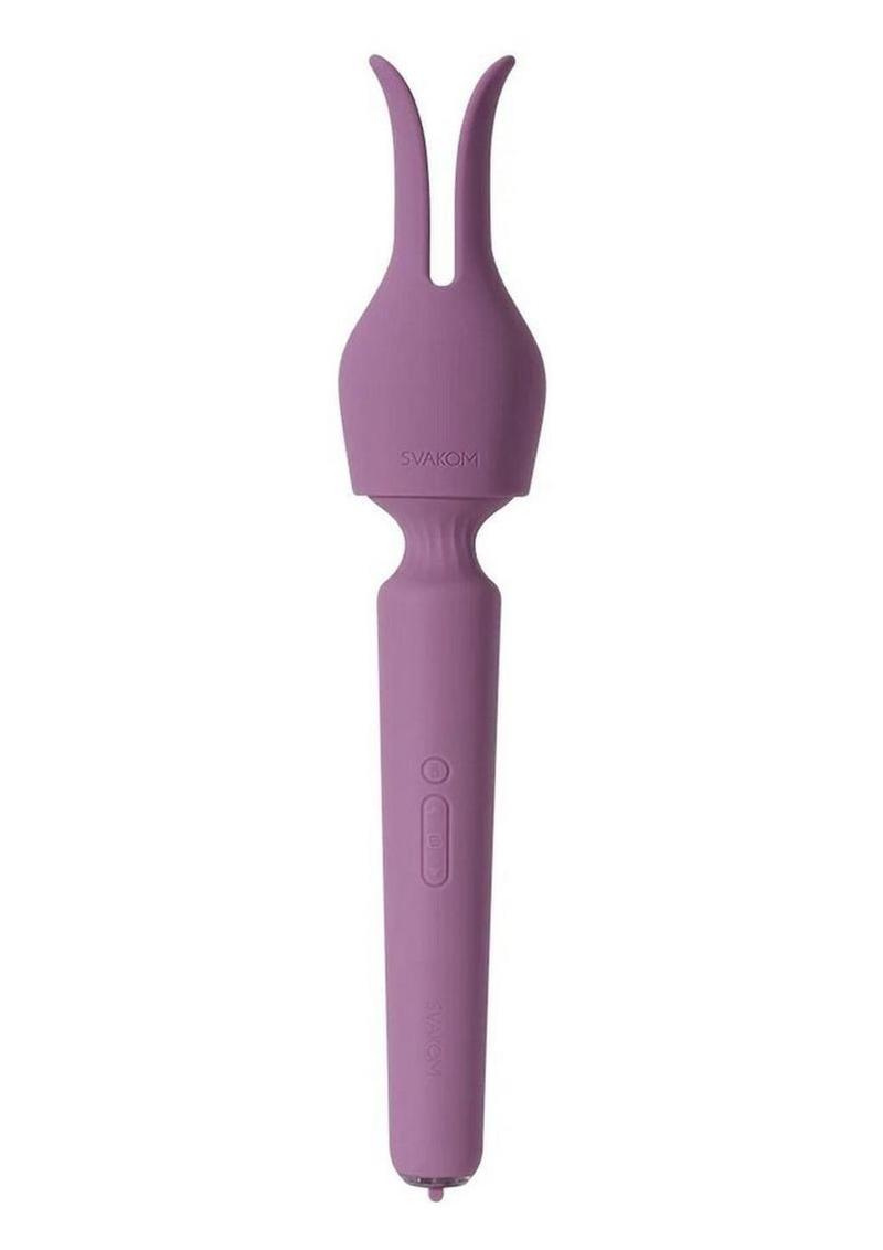 Emma Neo 2 App Compatible Rechargeable Silicone Heated Vibrator - Lavender