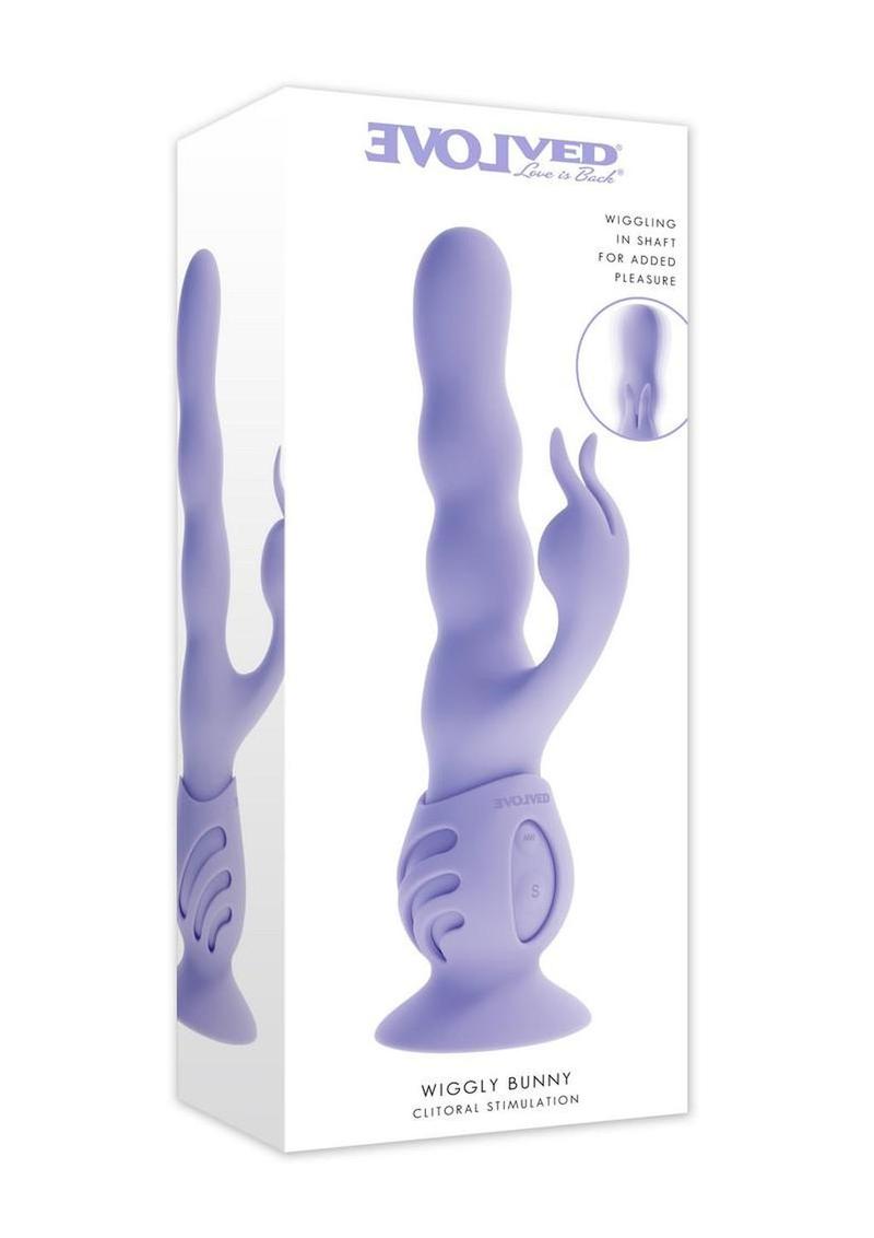 Wiggly Bunny Rabbit- Purple