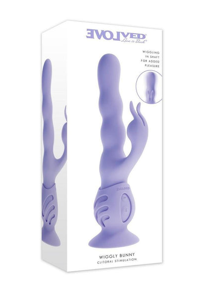 Wiggly Bunny Rabbit- Purple