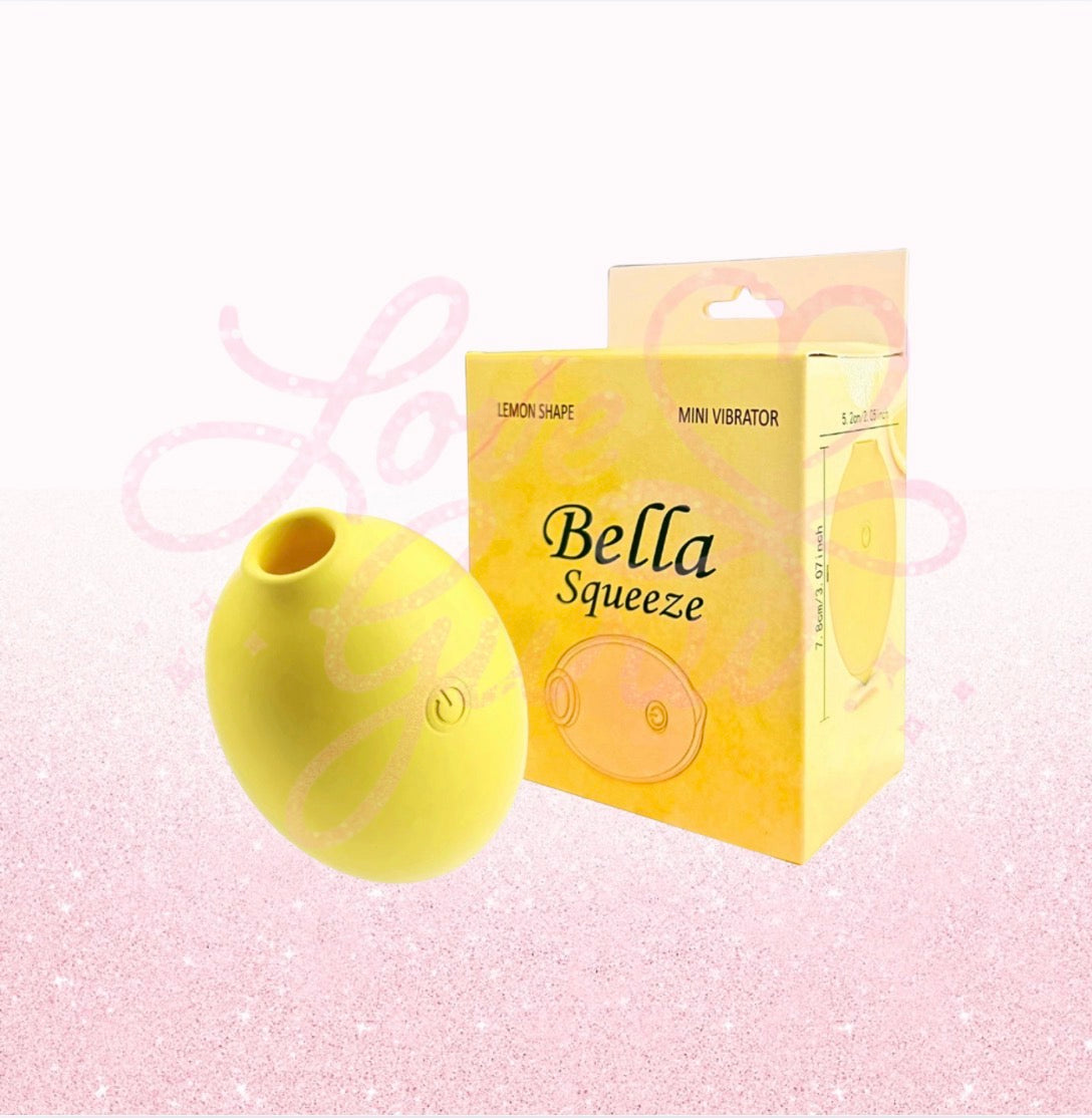 BELLA SQUEEZE LEMON SHAPED MINI VIBRATOR