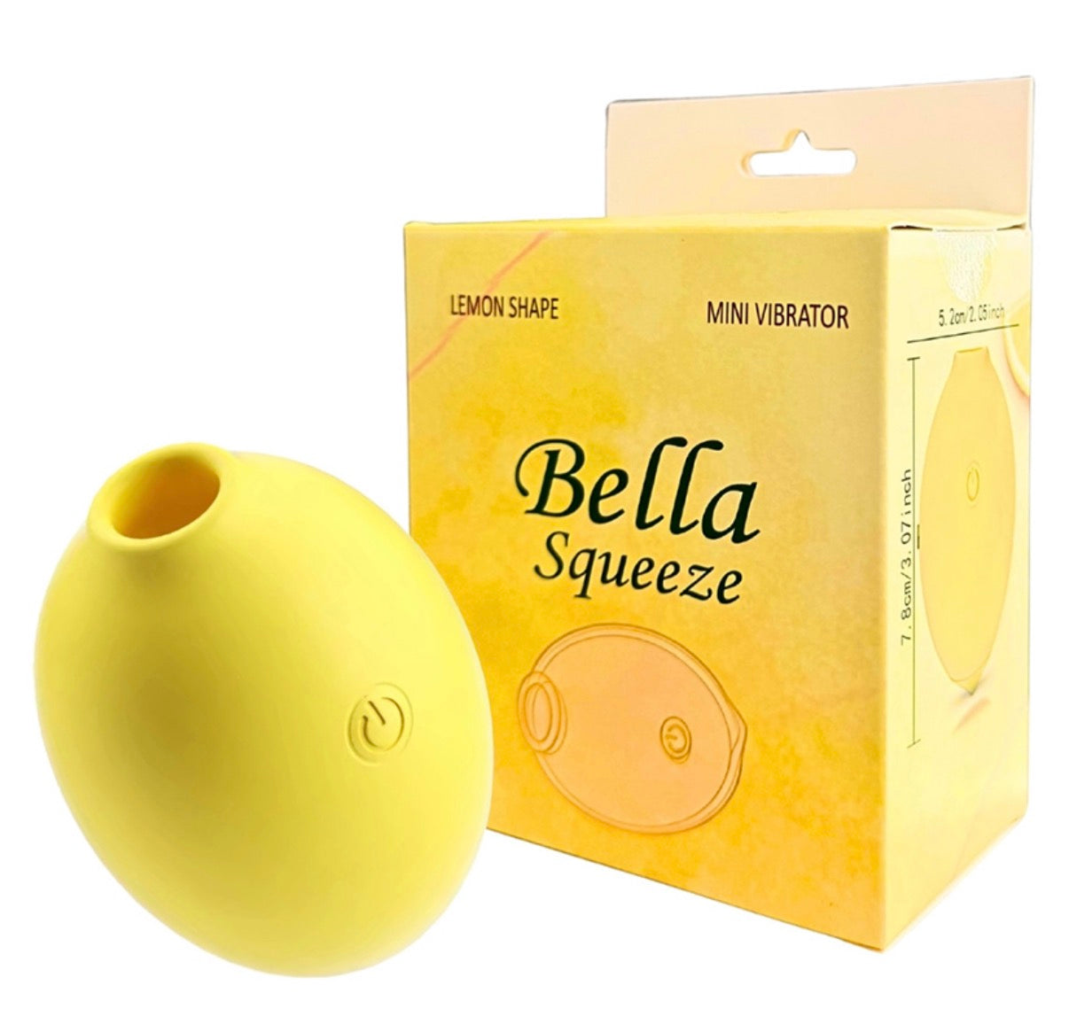 BELLA SQUEEZE LEMON SHAPED MINI VIBRATOR