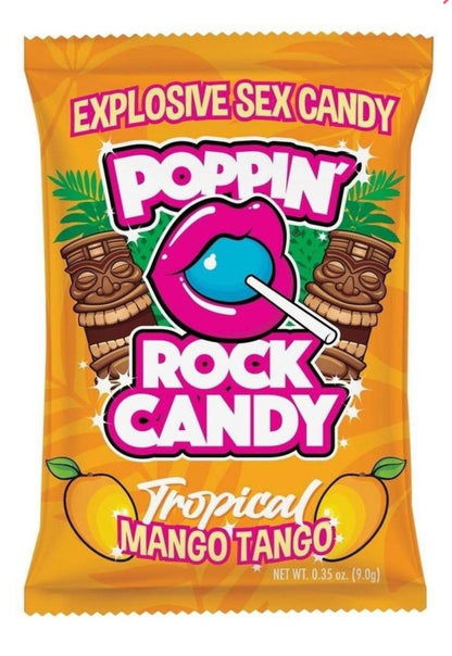 Popping Rock Candy Display- Tropical Fruit Oral Sex Candy