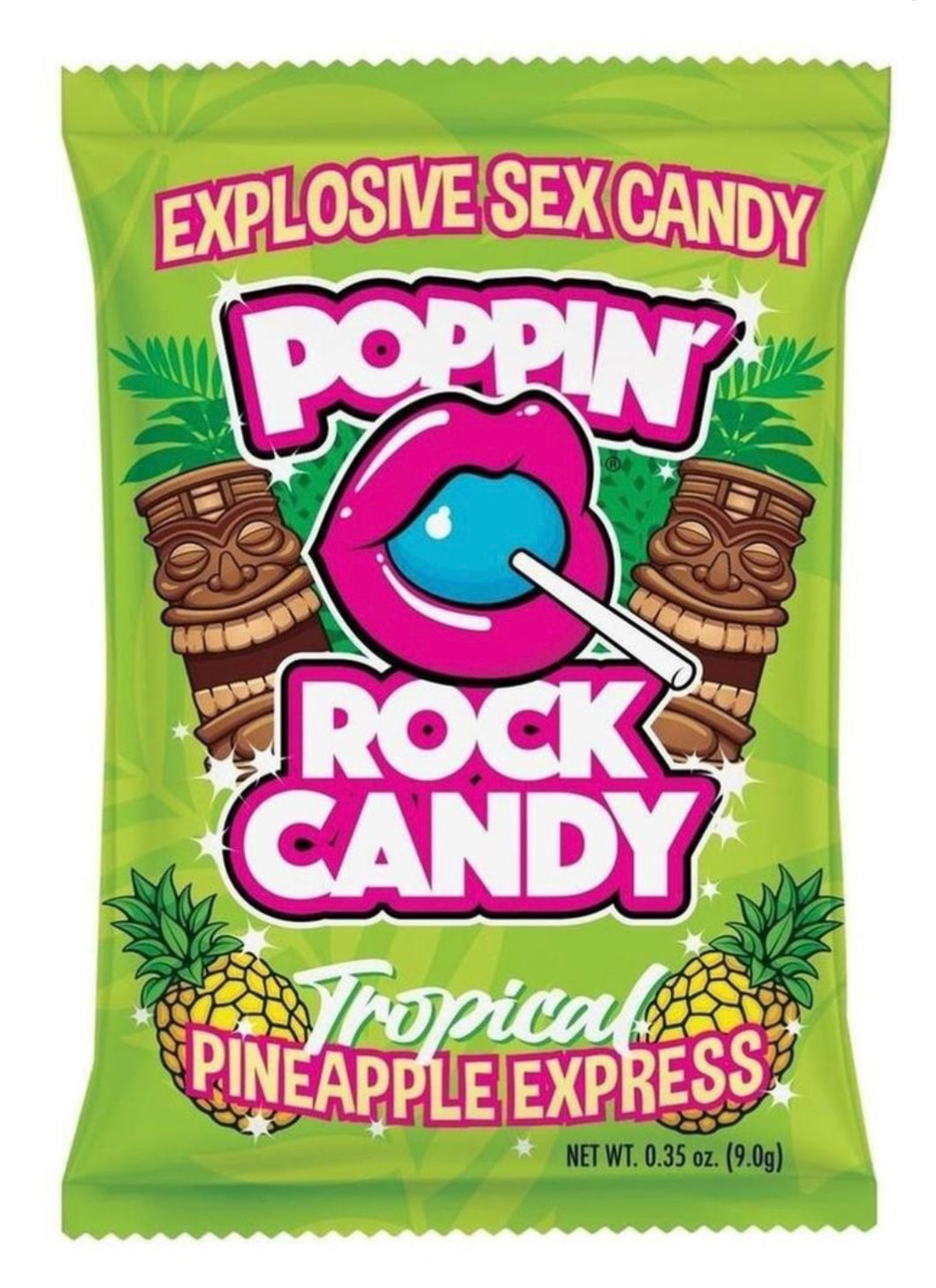 Popping Rock Candy Display- Tropical Fruit Oral Sex Candy