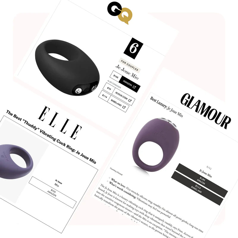 Mio Vibrating Cock Ring for Mutual Pleasure