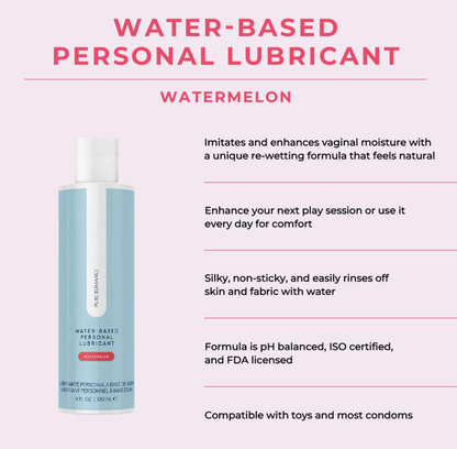 Water Based Personal Lubricant- Watermelon