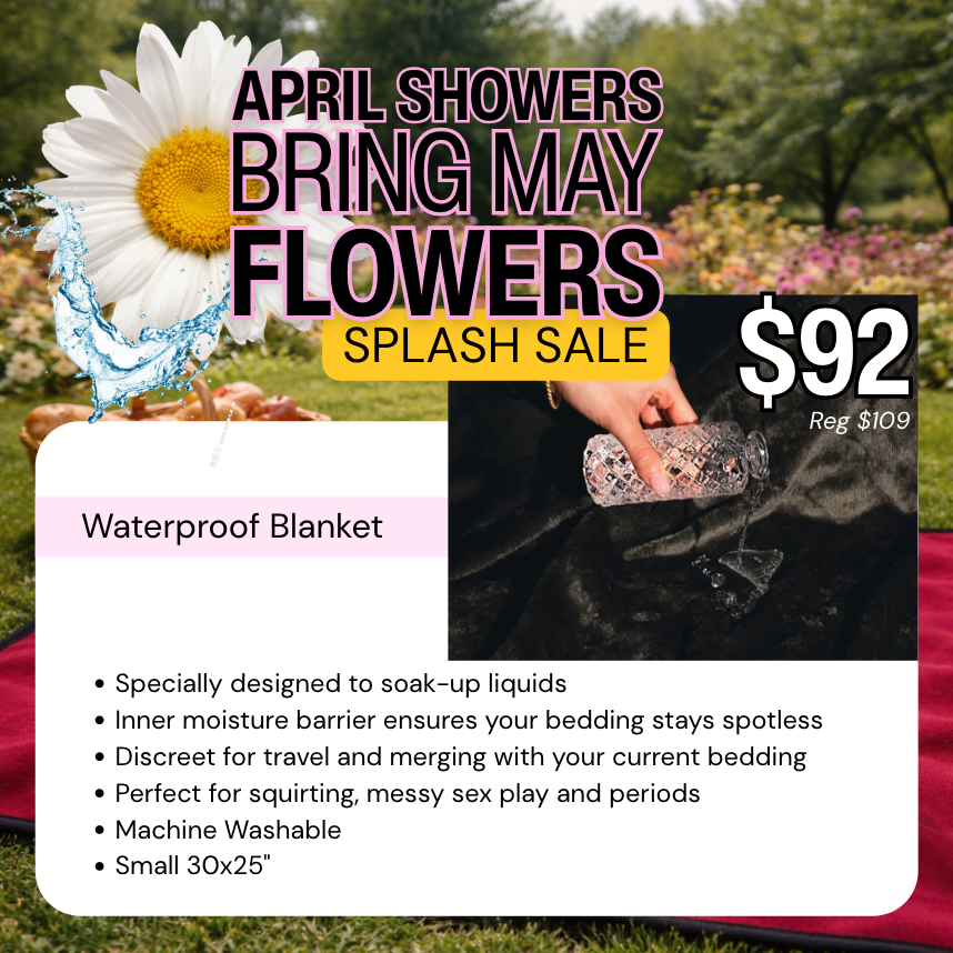 April Showers SPLASH BLANKET: Small