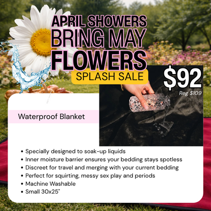 April Showers SPLASH BLANKET: Small