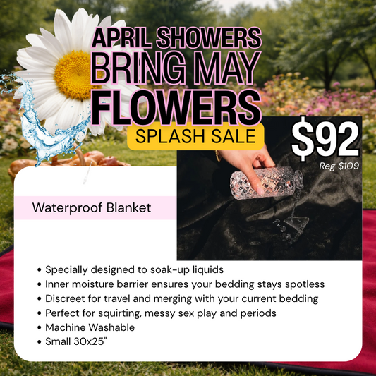 April Showers SPLASH BLANKET: Small