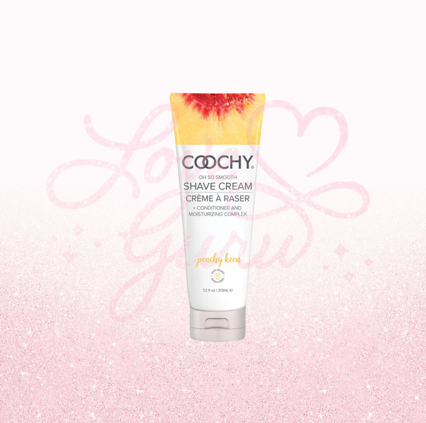 Coochy Shave Cream Peachy Keen 7.2 oz