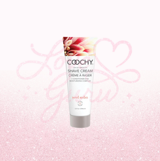 Coochy Shave Cream Seduction: Sweet Nectar (Honeysuckle/Citrus)