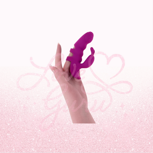 Lend a Hand Rechargeable Silicone Finger Vibrator
