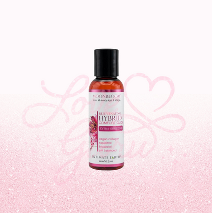 Moonbloom for Menopause Rejuvenating Hybrid Comfort Glide Extra Sensitive 2oz