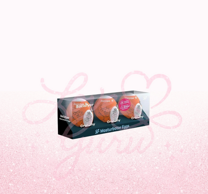 Satisfyer Masturbator Egg 3 Pack Set
