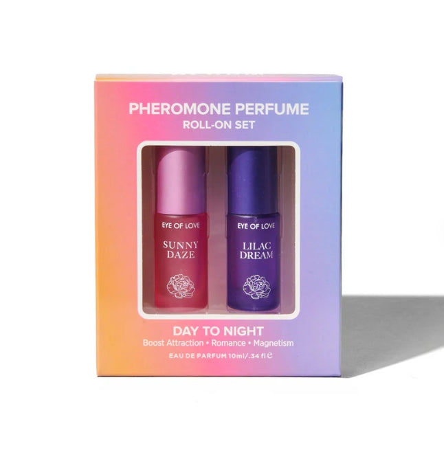 Day to Night Pheromone Perfume Roll-on Set 10ml