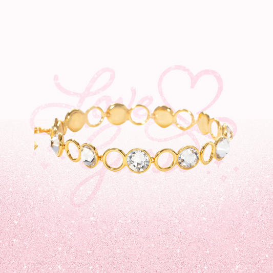 Shine On Me Bracelet, Golden