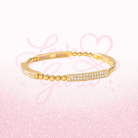 Final Stretch Bracelet, Golden