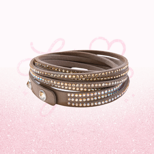 Wrap-Star Bracelet, Mocha
