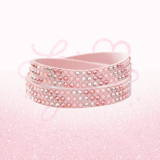 Wrapped Up Bracelet, Flamingo