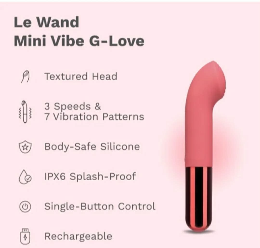 G-Love Mini Vibe- Rechargeable G-Spot Vibrator