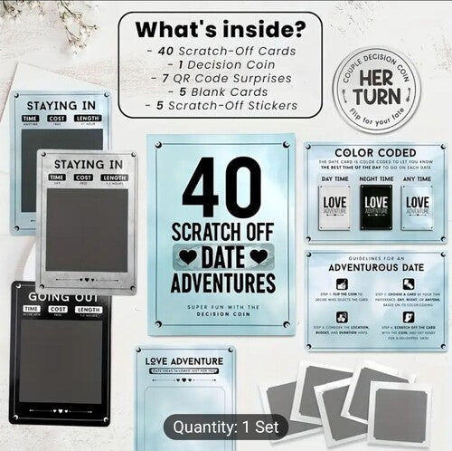 Scratch-Off Date Night Adventure Cards
