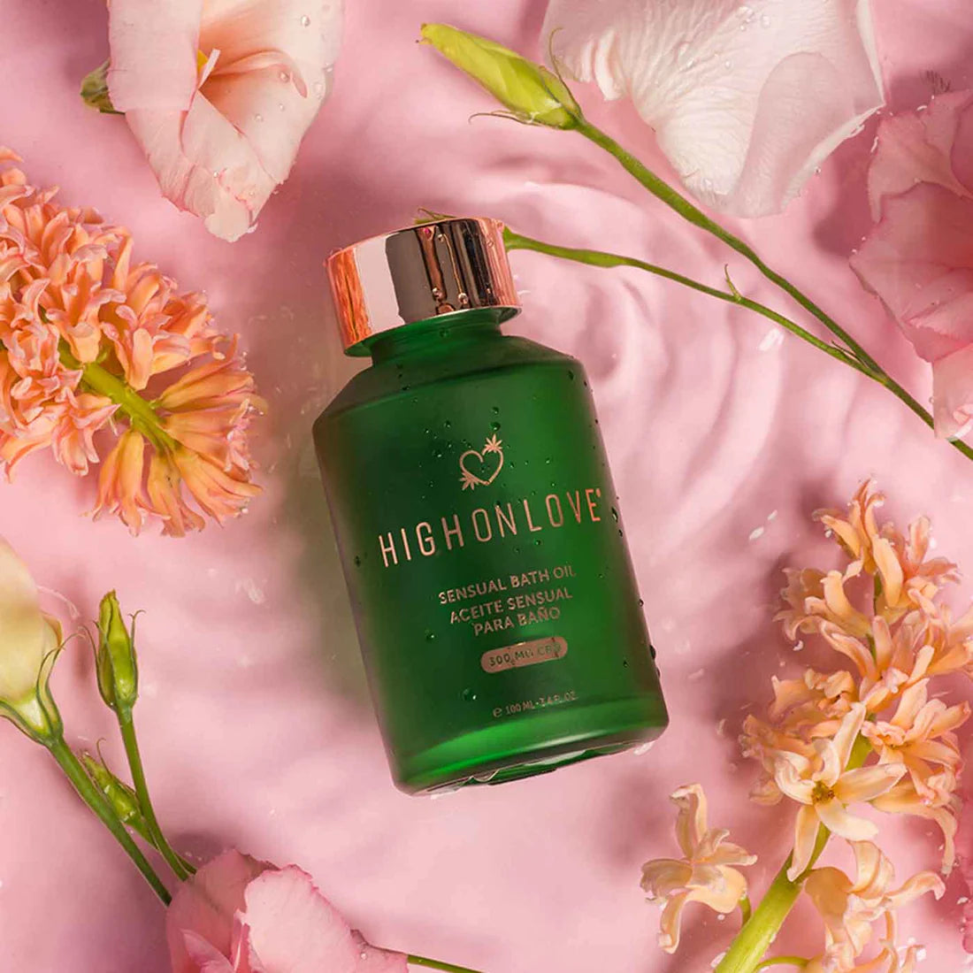Sensual Bath Oil 300mg CBD